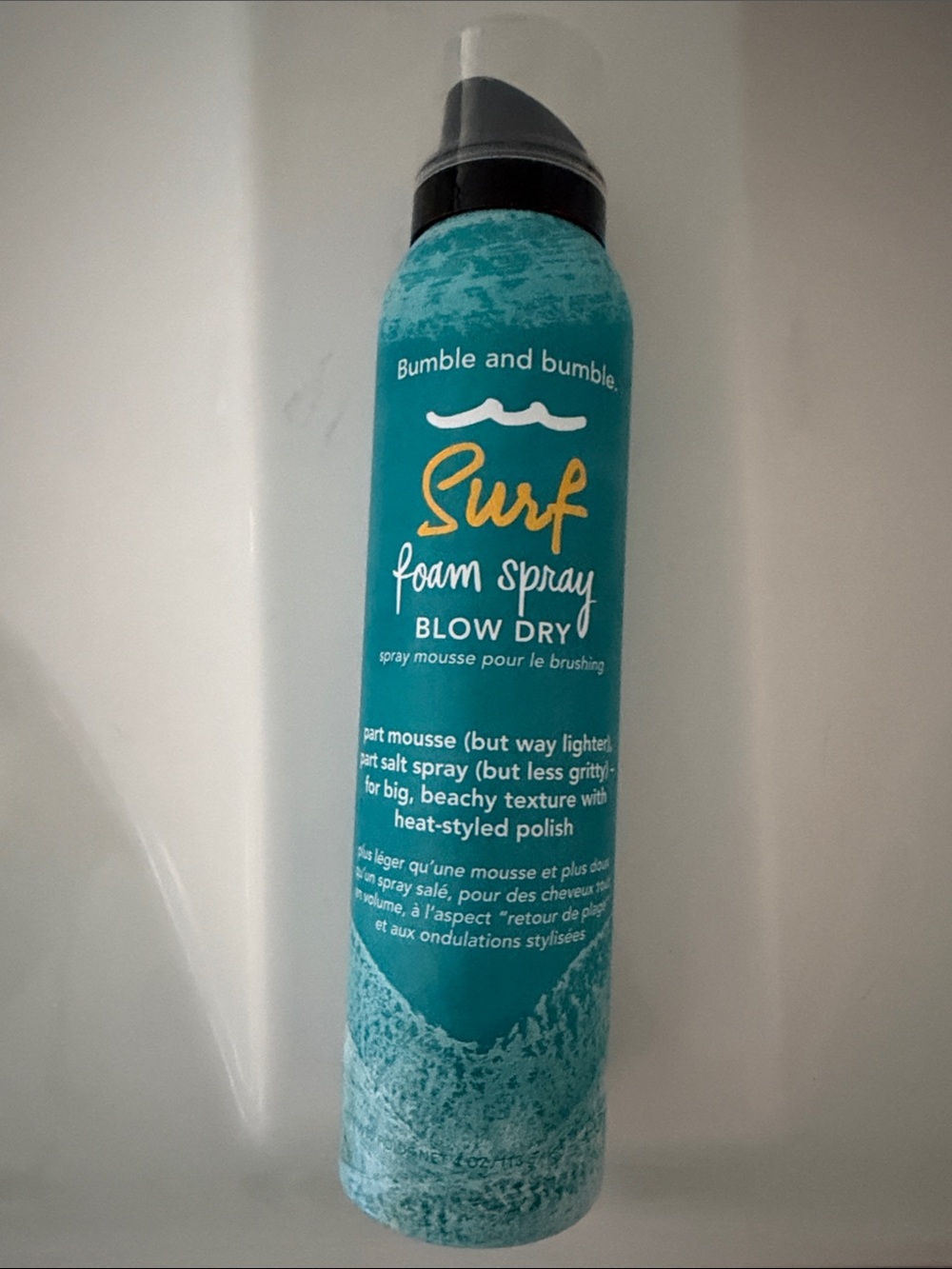 Bumble and bumble Surf Foam Spray Blow Dry - teal 4 ounce
